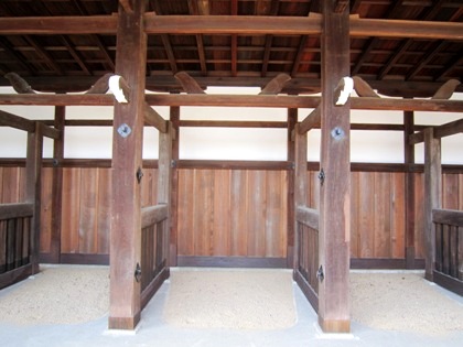 清水寺の馬駐